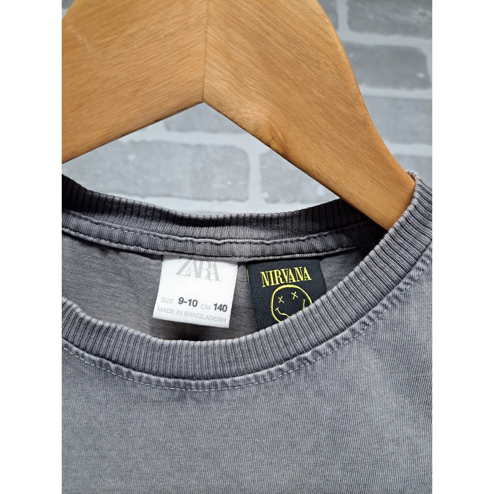 ZARA NIRVANA Girls Gray Sleeveless Muscle Tank‎ Top Size 9-10 - Picture 2 of 9